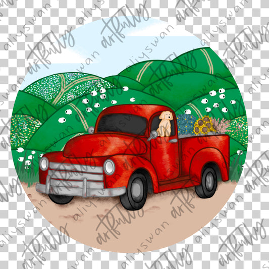 Farm Truck PNG File