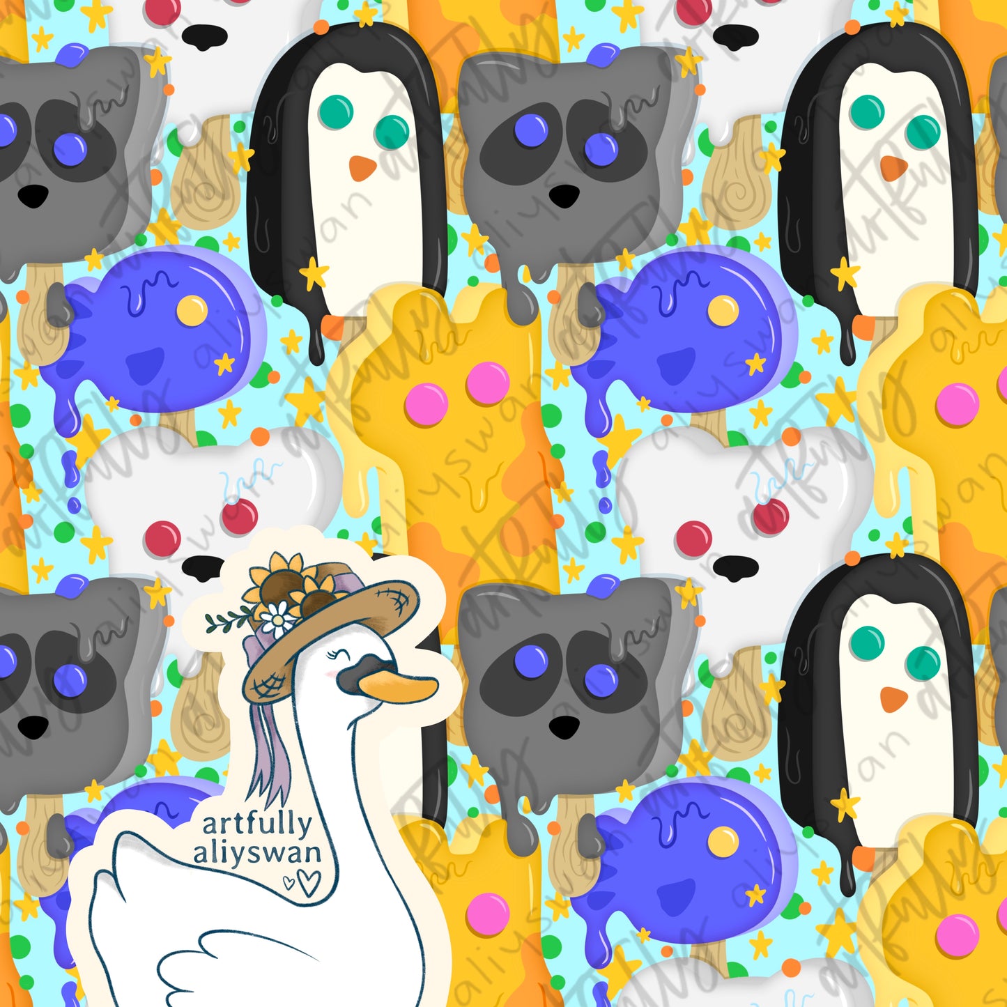 Ice Pops Seamless File