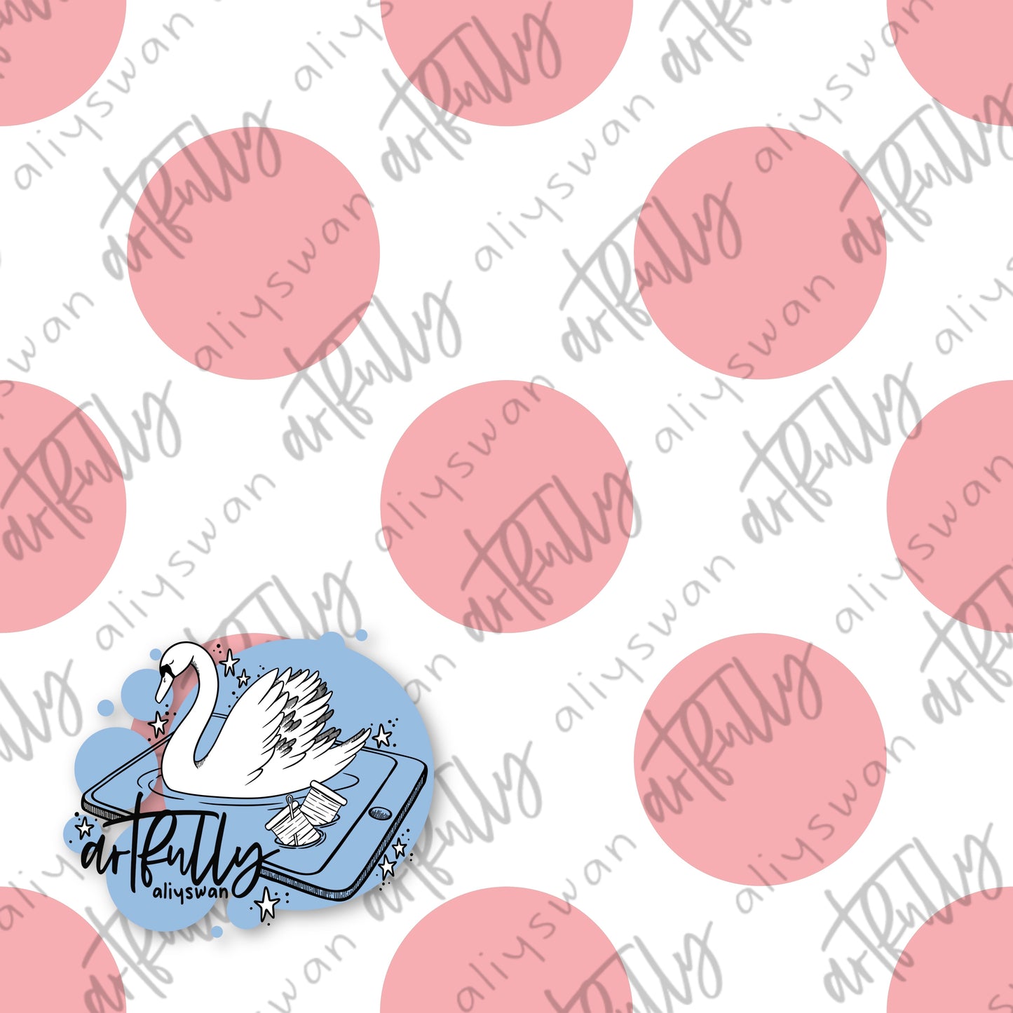 Cottagecore Polka Dots Seamless File - MULTIPLE OPTIONS