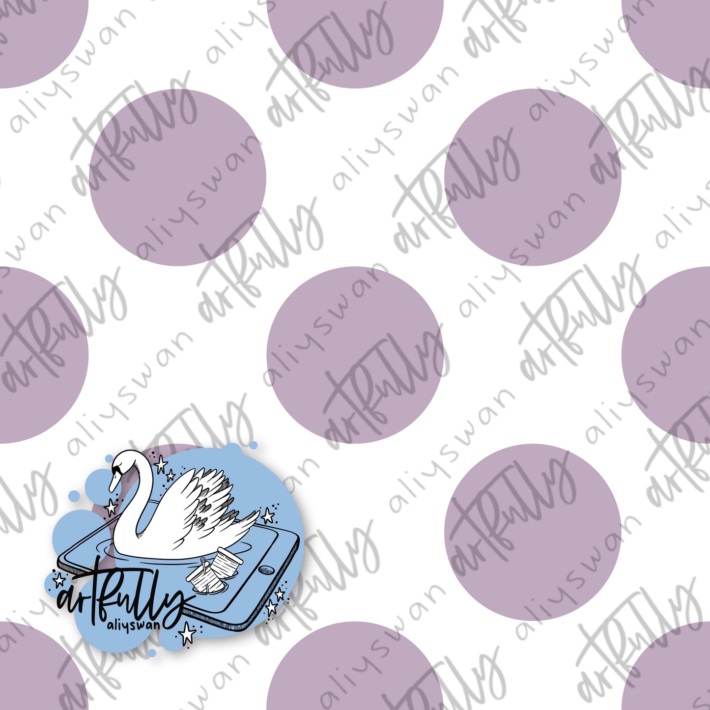 Cottagecore Polka Dots Seamless File - MULTIPLE OPTIONS