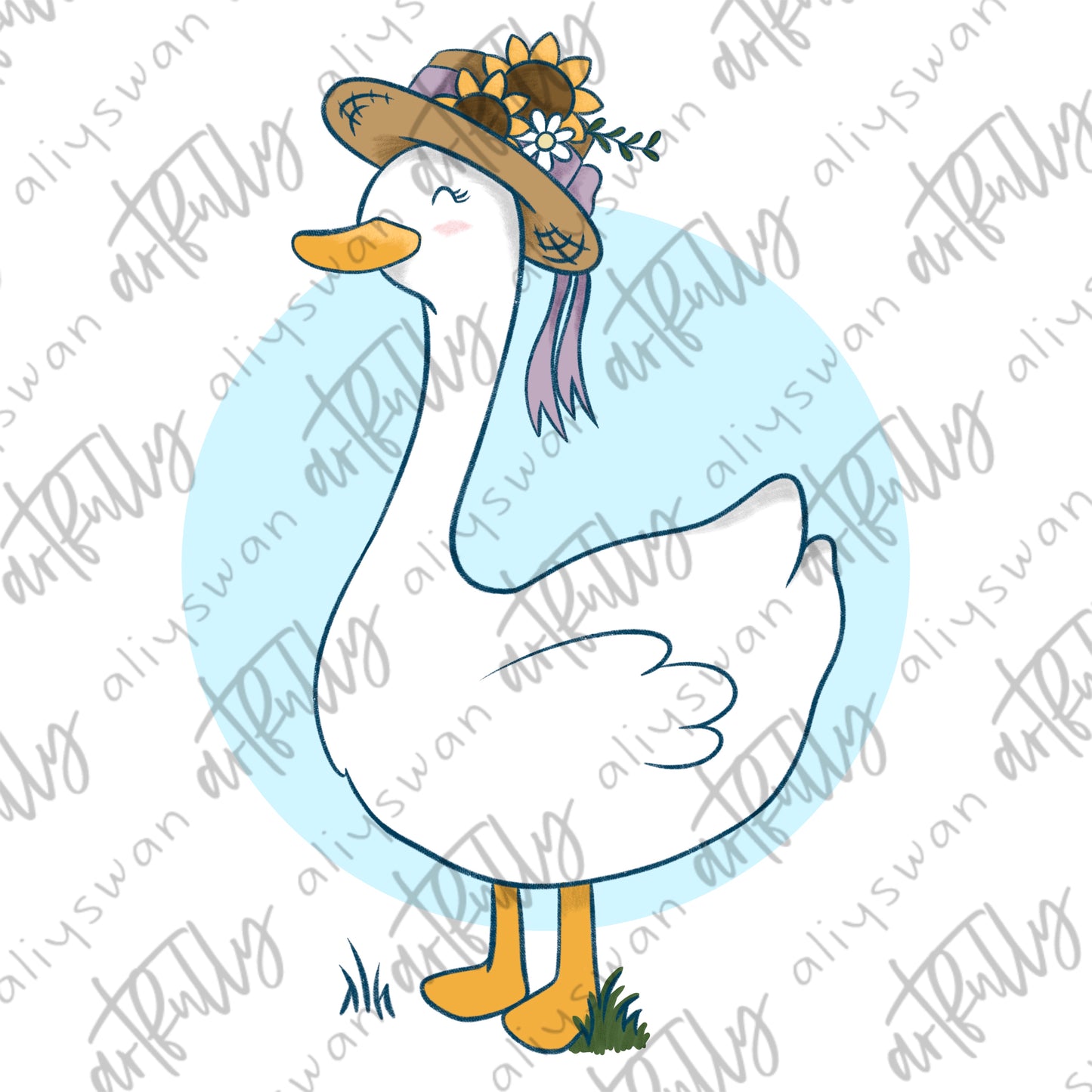 Silly Goose PNG File - MULTIPLE OPTIONS