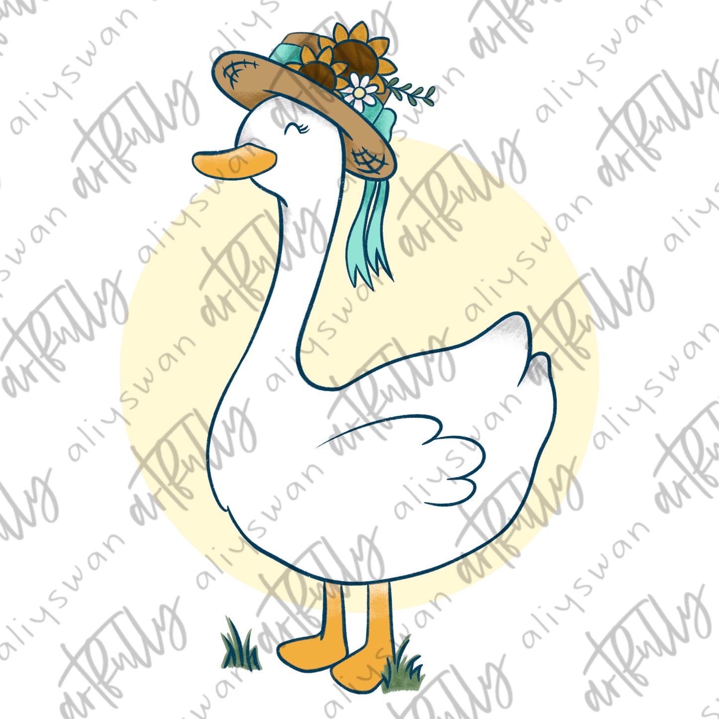 Silly Goose PNG File - MULTIPLE OPTIONS