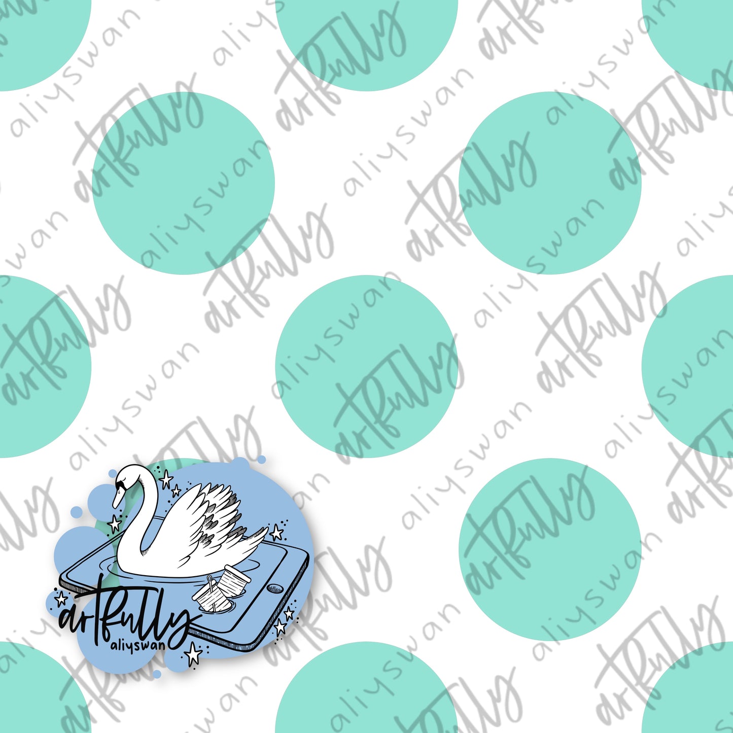 Cottagecore Polka Dots Seamless File - MULTIPLE OPTIONS