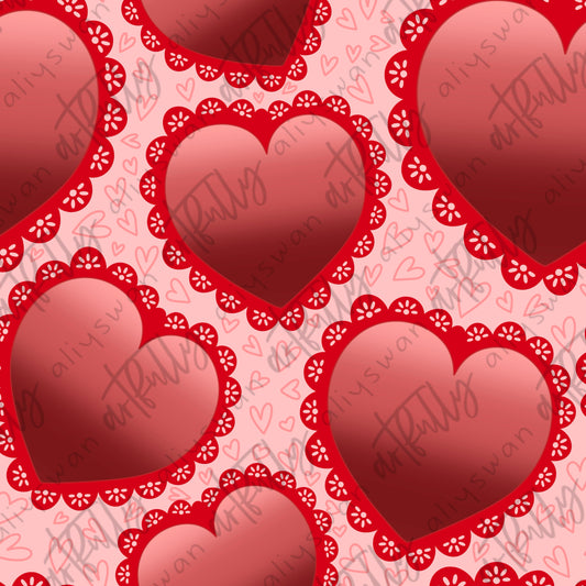 Hearts 105 Coordinate Seamless File