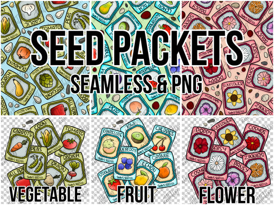 Seed Packets - MULTIPLE OPTIONS