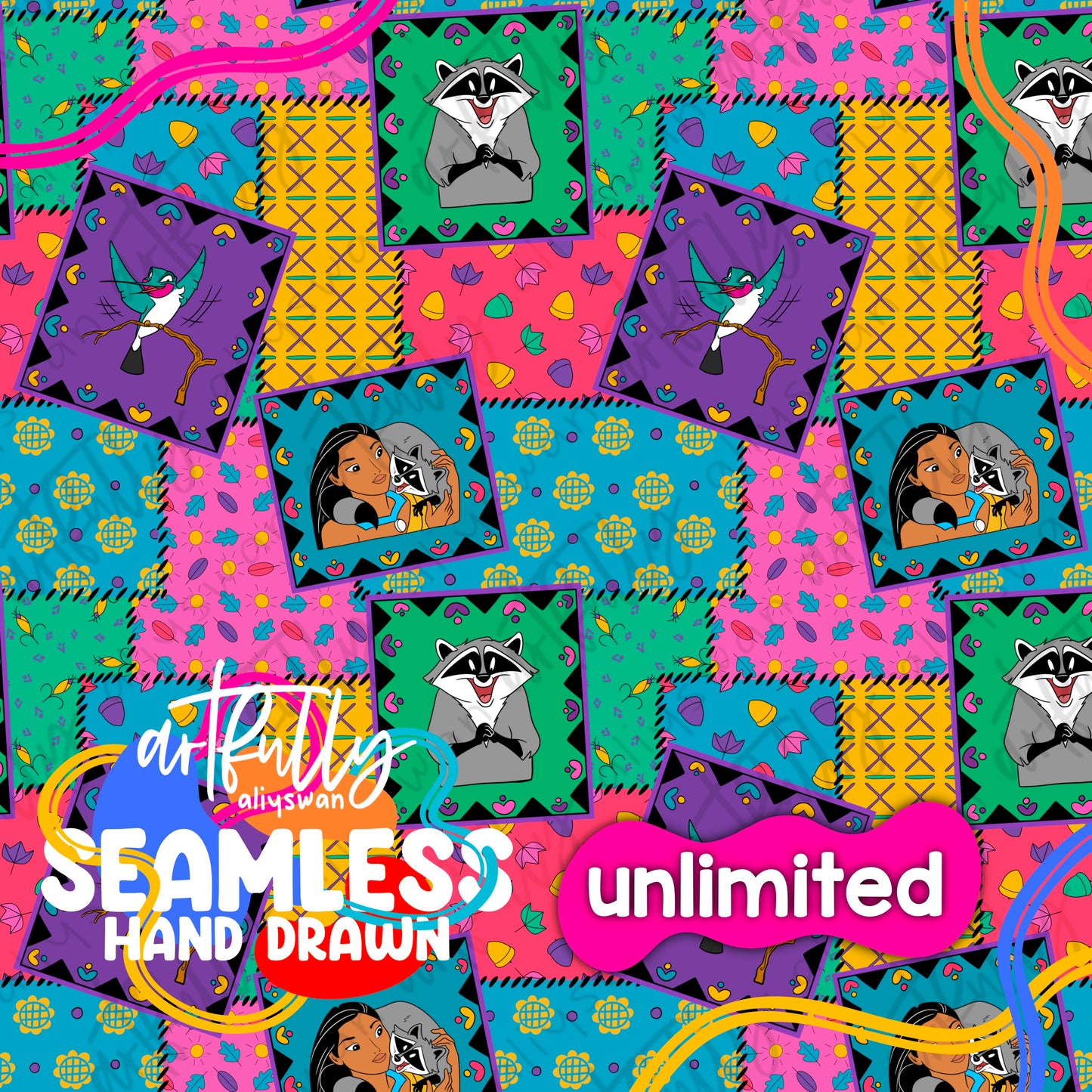Pocahontas Bedsheet UNLIMITED