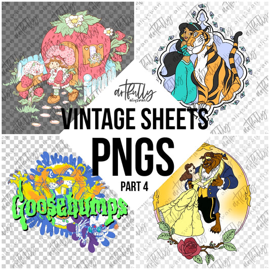 90s Bedding PNG File - MULTIPLE OPTIONS - Part 4