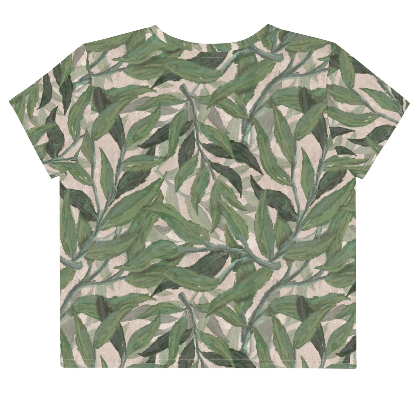 Leaves Crop Tee