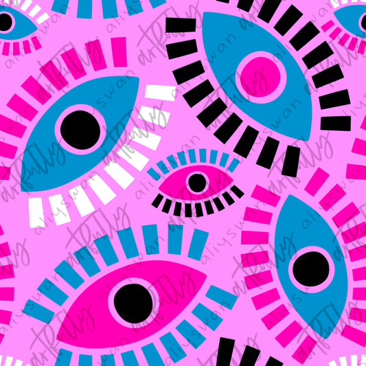 Abstract Eyes Seamless File