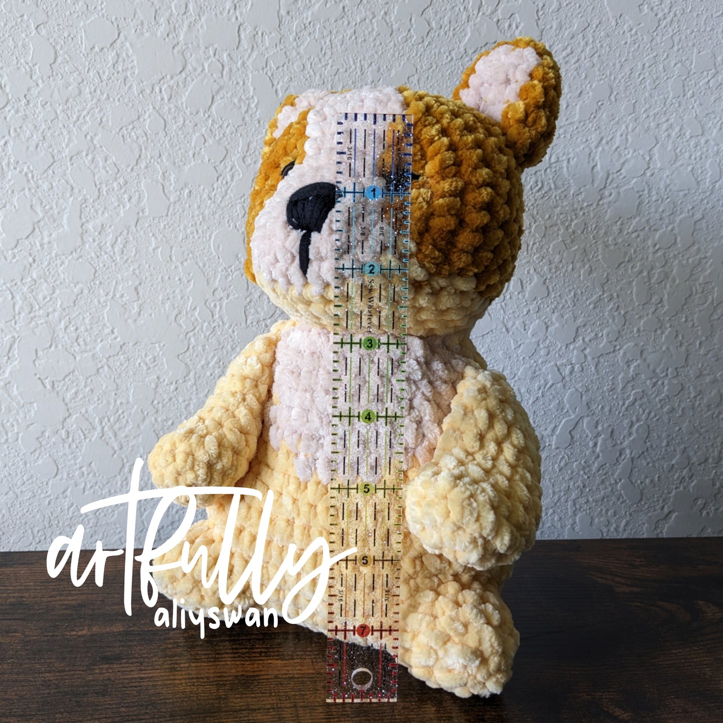 Orange Dog Stuffy - READY TO SHIP