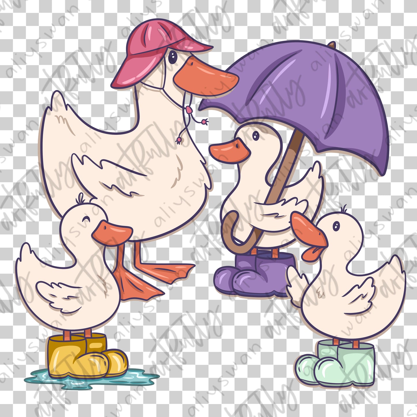 Rain Ducks File - MULTIPLE OPTIONS