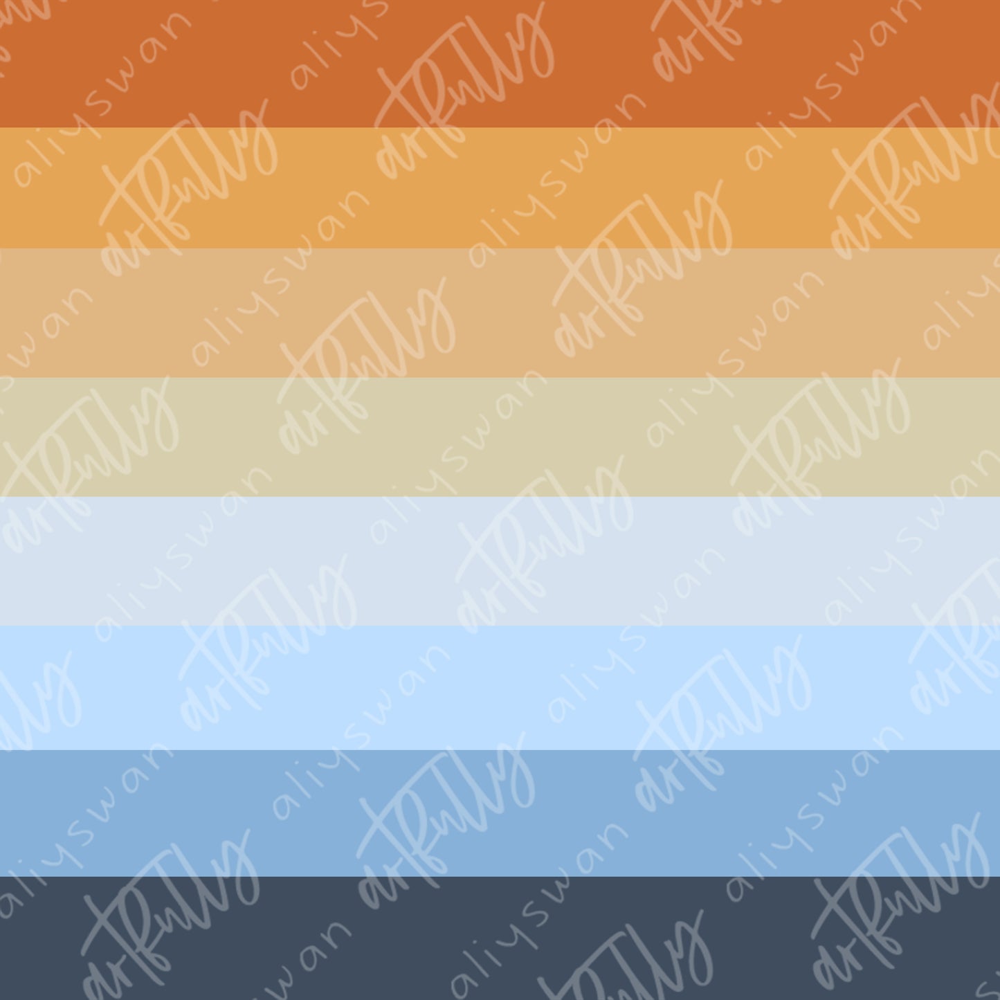 Aussie Dog Seamless File Coordinate - Stripes 2