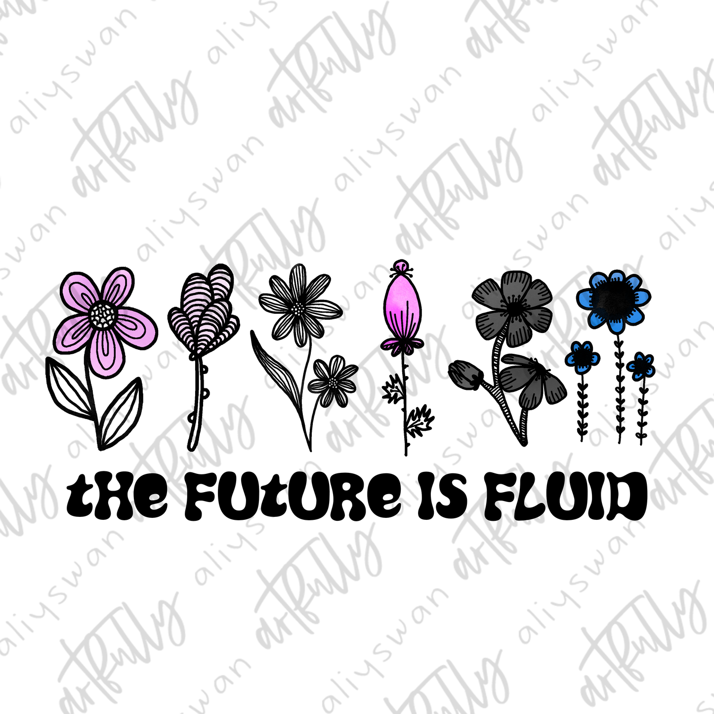 Wild Pride PNG - Genderfluid