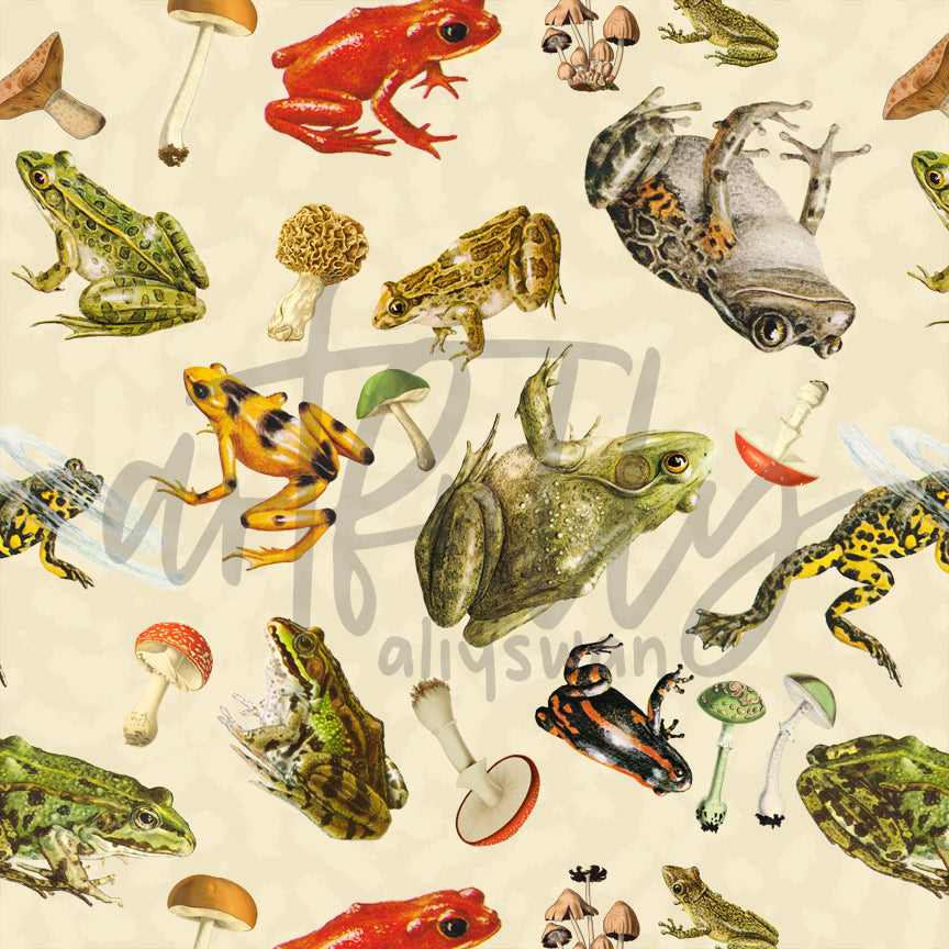 Frogs Seamless File - "Sand"