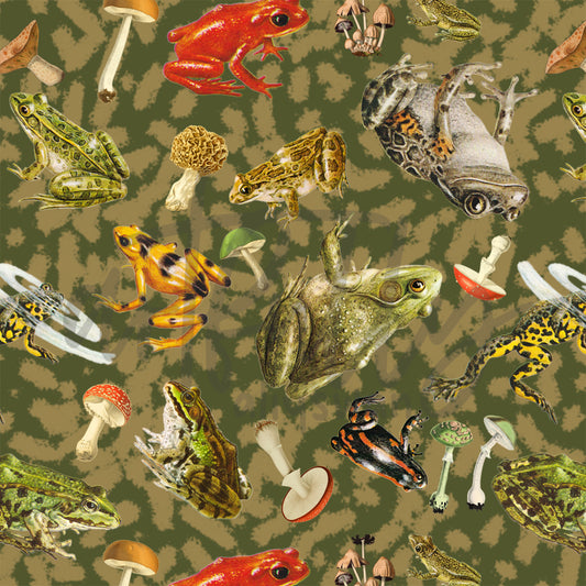 Frogs Seamless File - "Seaweed"