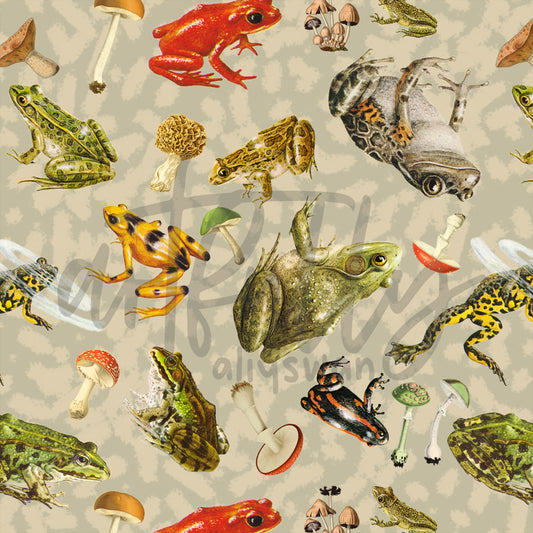 Frogs Seamless File - "Snail"