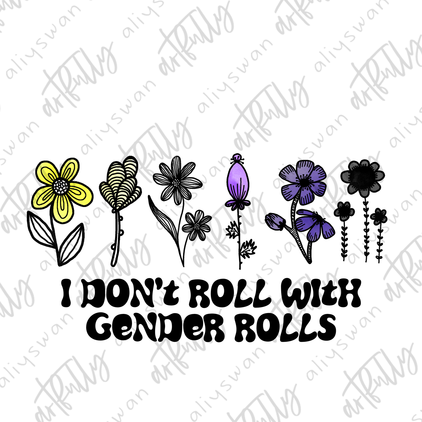 Wild Pride PNG - Non-Binary