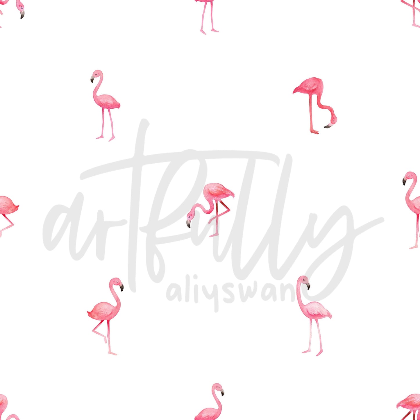 Flamingo Icons Seamless File