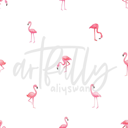 Flamingo Icons Seamless File
