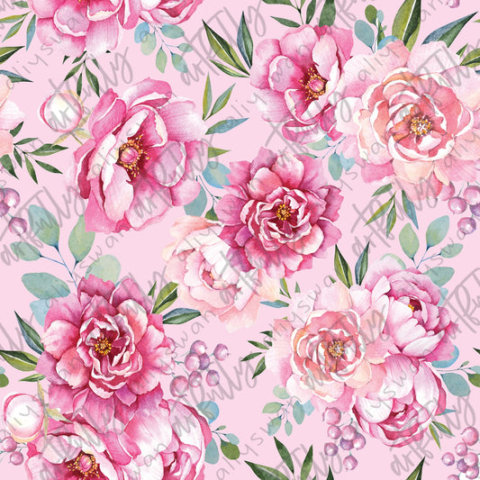 Pink Peony Seamless File