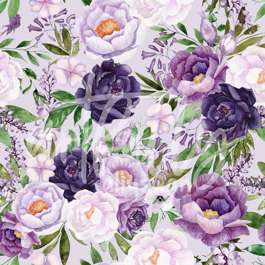 Purple Peony Seamless File