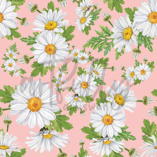 Pink Daisy Seamless File