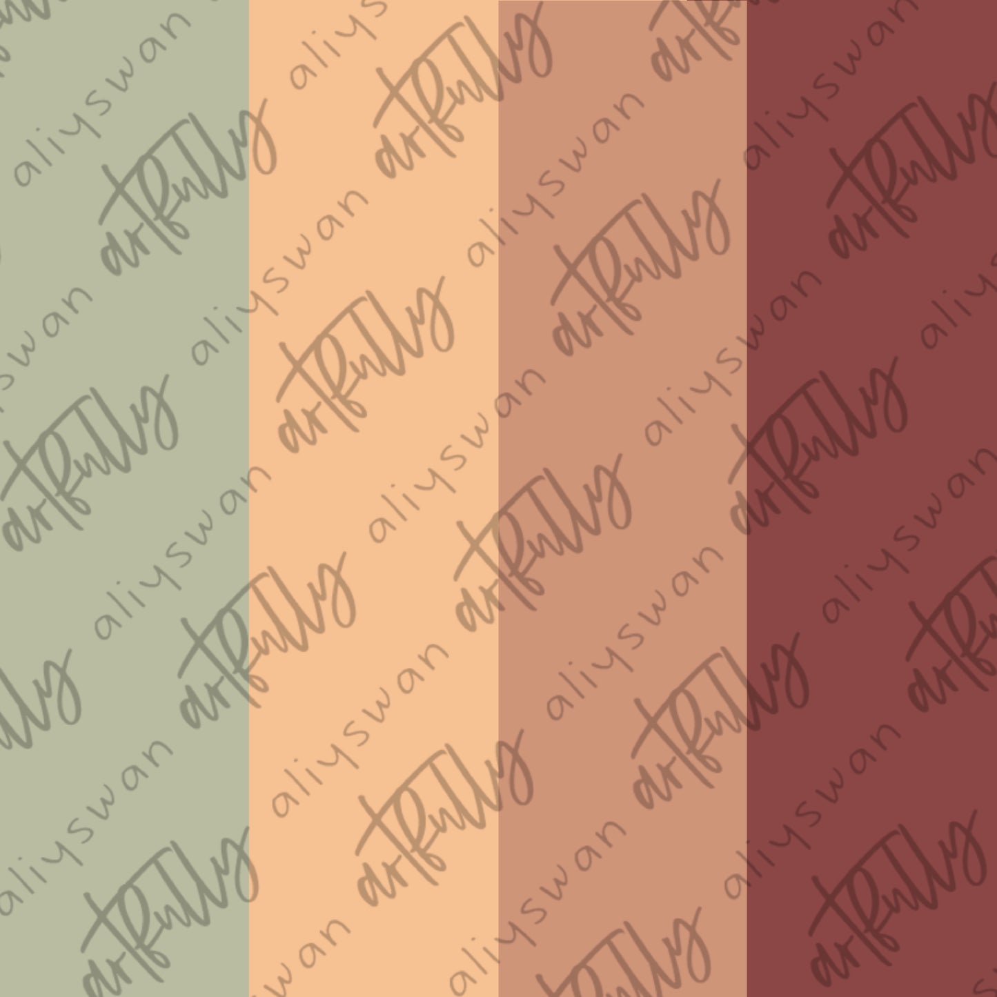 Boho Winter Coordinate Stripes