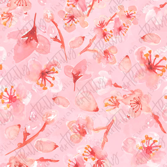 Cherry Blossom Seamless File