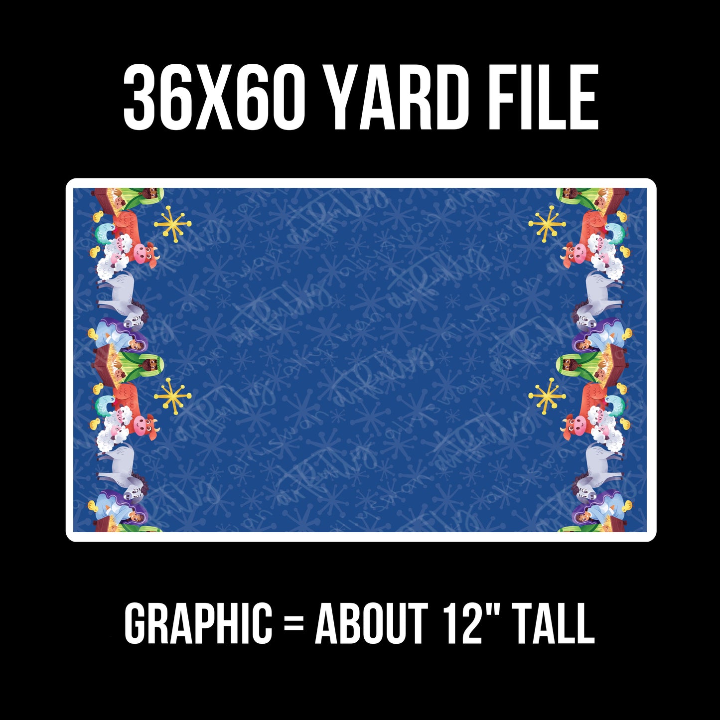 Nativity YARD File - MULTIPLE OPTIONS