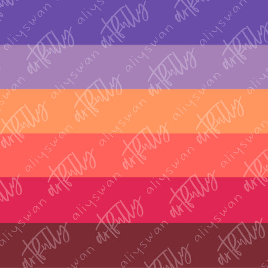 Cozy Autumn Coordinate Seamless File - Stripes