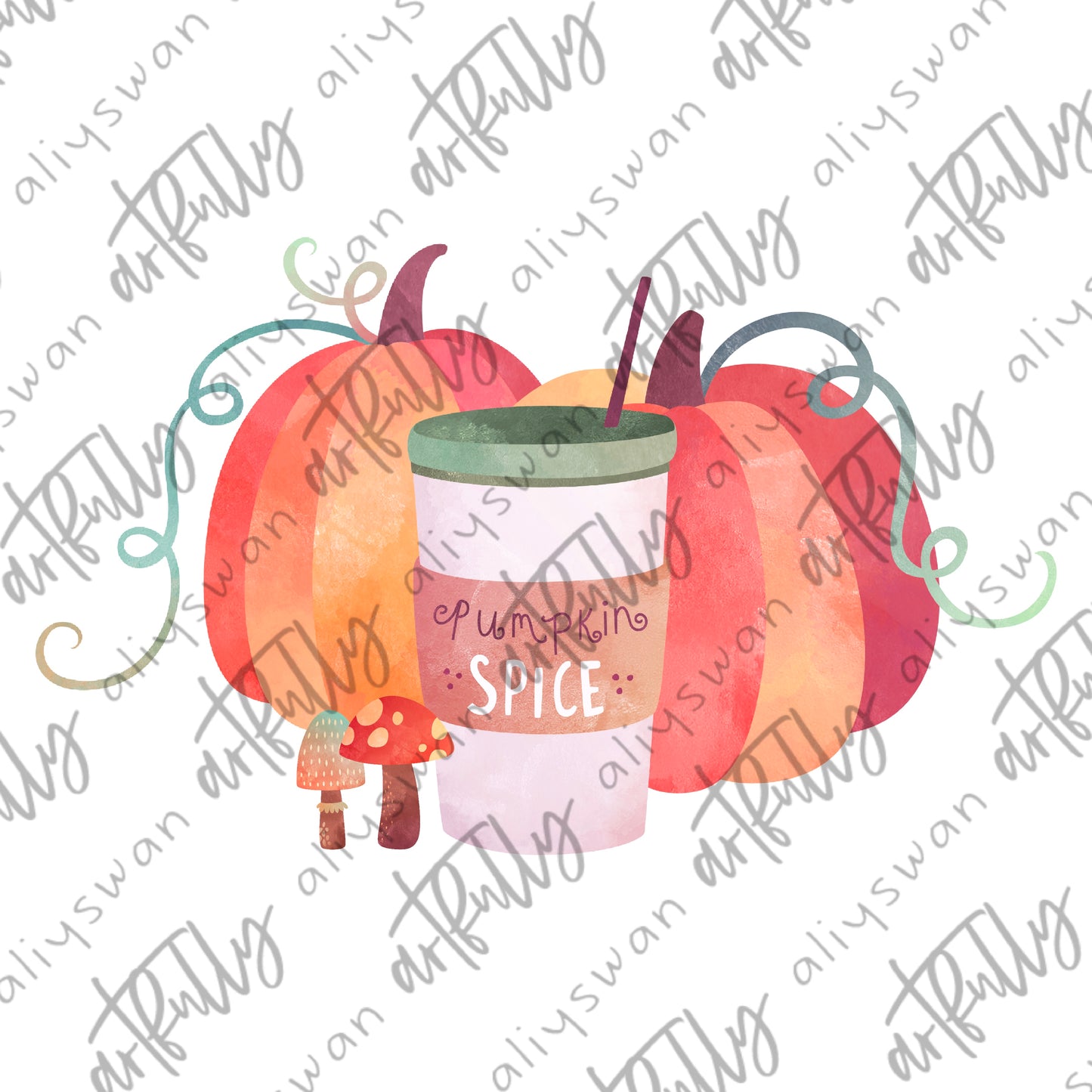 Cozy Autumn PNG - PSL