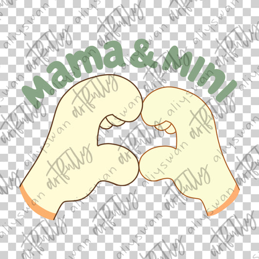 Heart Hands - Little Sister PNG