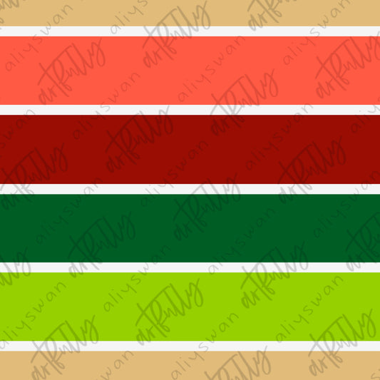 Desert Christmas Coordinate Seamless File - MULTIPLE OPTIONS