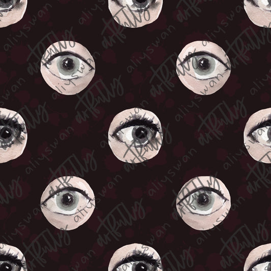 Skelly Eyes Coordinate Seamless File