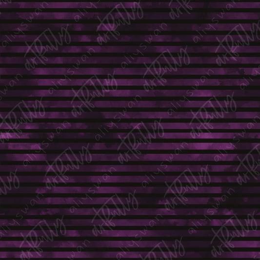 Pinup Halloween Seamless File - Purple Stripes Coordinate