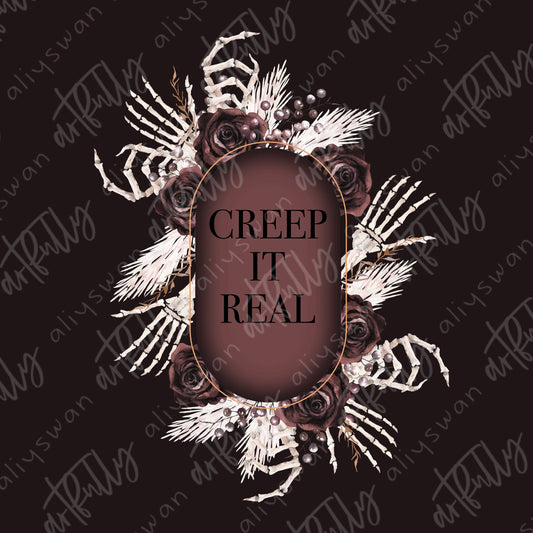 “Creep It Real" PNG