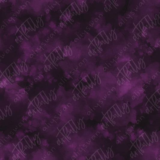 Pinup Halloween Seamless File - Purple Coordinate