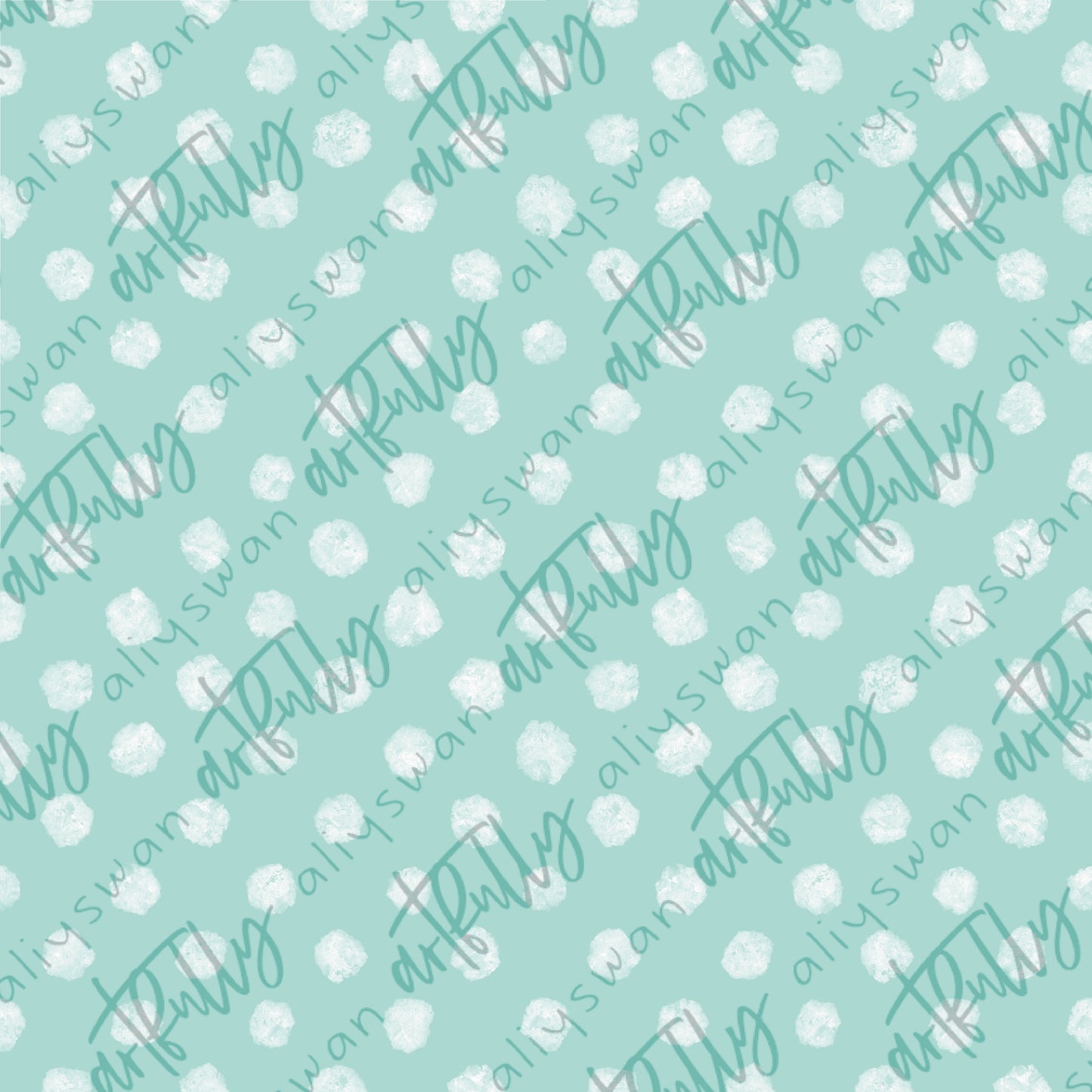 Red Peony Coordinate Seamless File - Dots