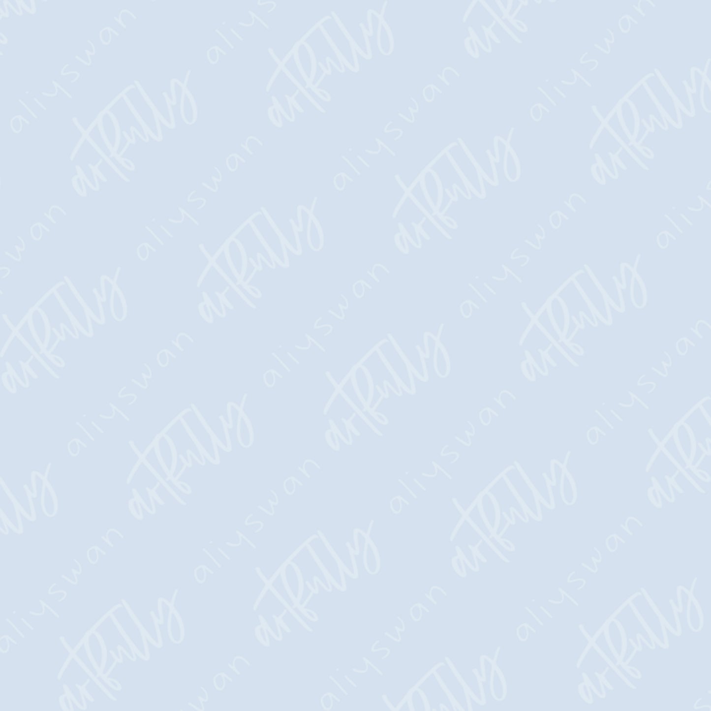 Aussie Dog Seamless File Coordinate - Light Blue Solid