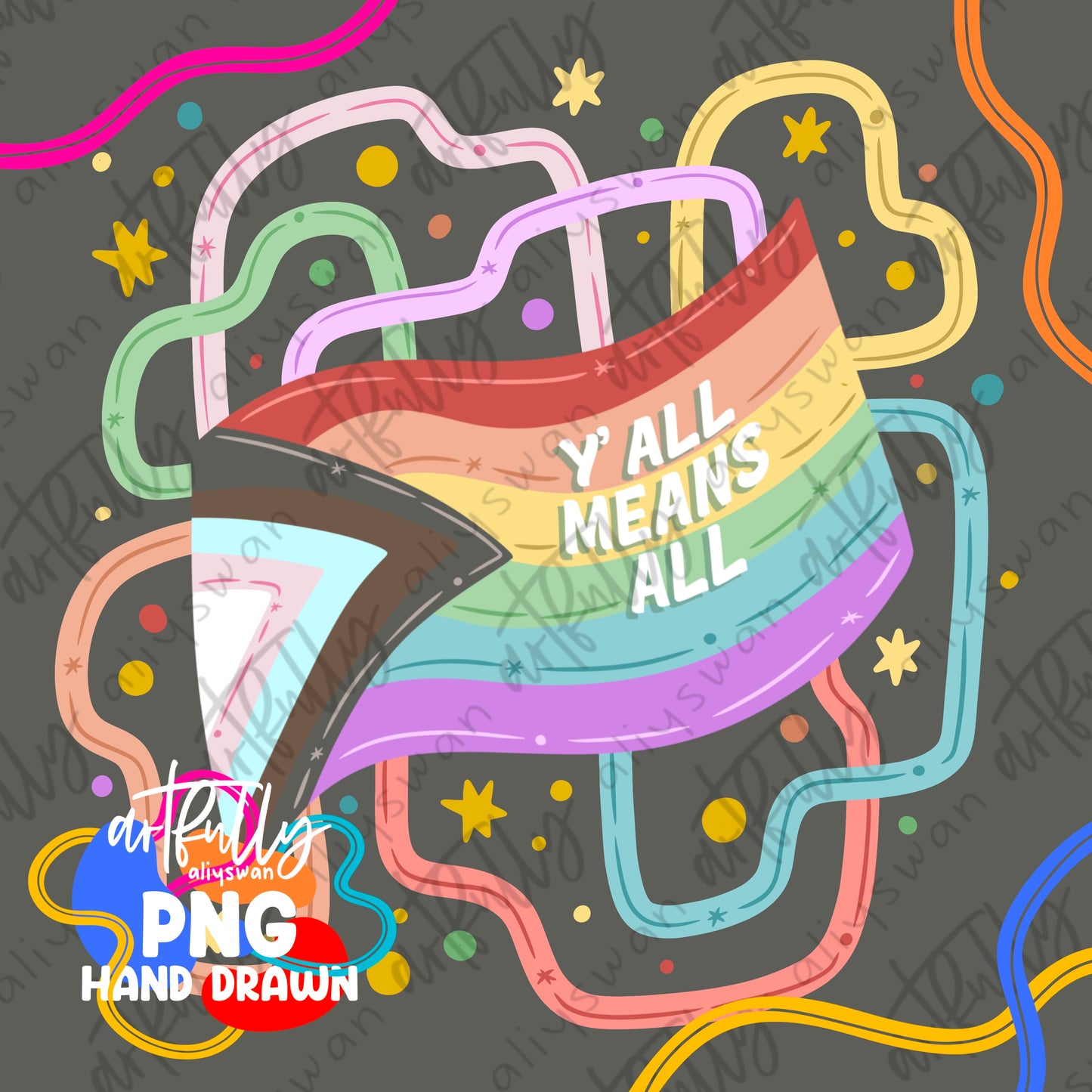 Pride Squiggles File - MULTIPLE OPTIONS