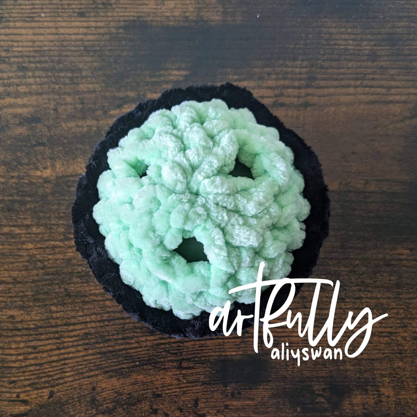 Crochet Cauldron Stress Ball