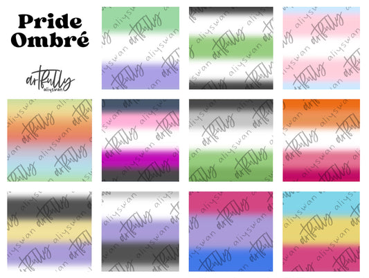 Pride Ombré Seamless File - MULTIPLE OPTIONS