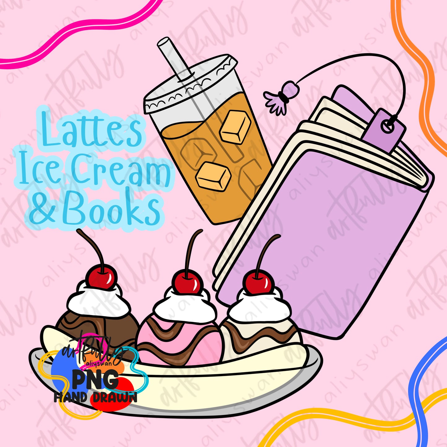 Ice Cream PNGs - MULTIPLE OPTIONS