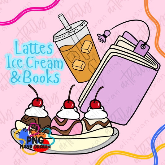 Ice Cream PNGs - MULTIPLE OPTIONS