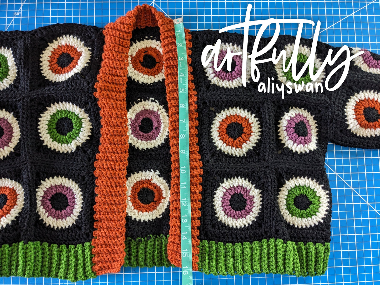 All Seeing Crochet Cardigan