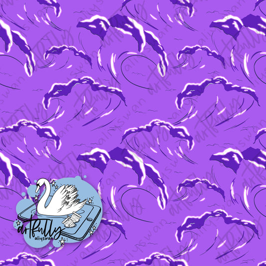 Purple Waves Seamless File