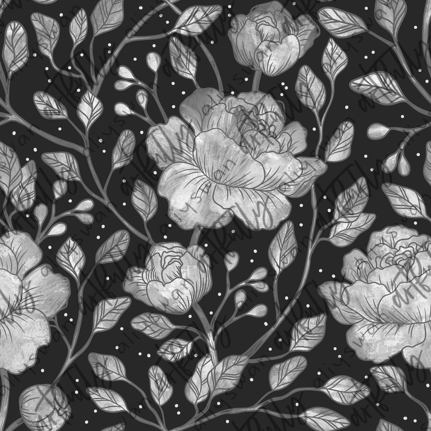 “The Florals” Seamless File