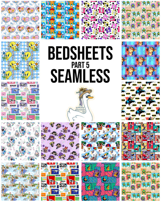 Bedsheets Part 5 Seamless File - MULTIPLE OPTIONS