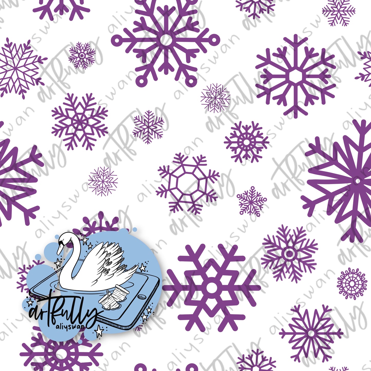 Sassy Snowman Coordinate Seamless File - MULTIPLE OPTIONS