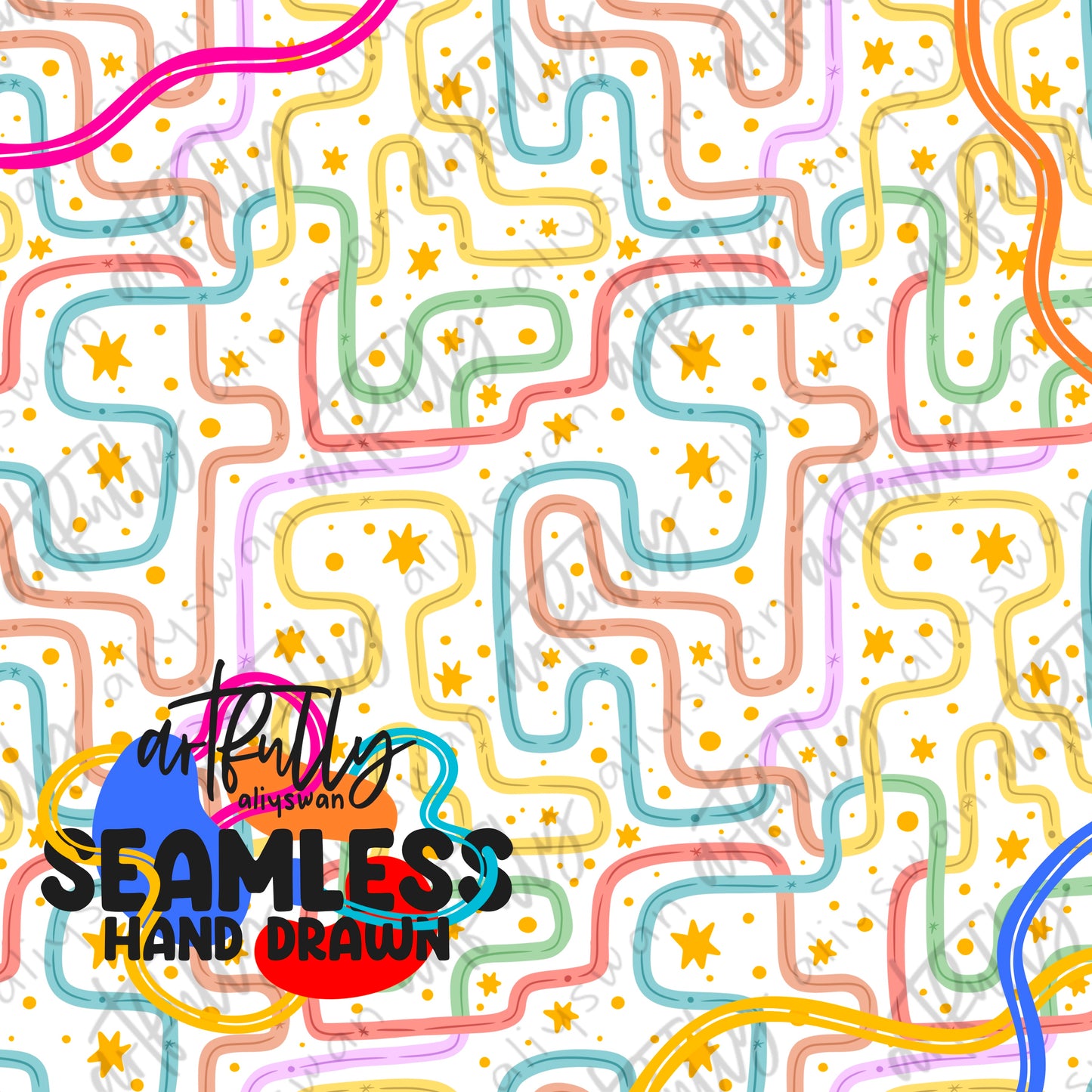 Pride Squiggles File - MULTIPLE OPTIONS